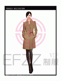 女職業(yè)裝大衣設(shè)計圖072
