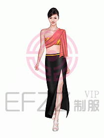 KTV夜總會咨客禮儀服裝167