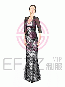 KTV夜總會(huì)咨客禮儀服裝184