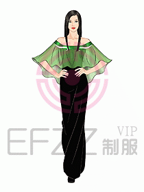 KTV夜總會(huì)咨客禮儀服裝214