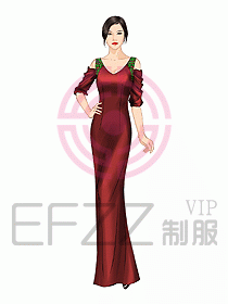 KTV夜總會(huì)咨客禮儀服裝219