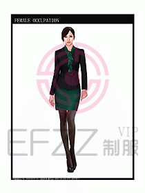商城營業(yè)員服裝設計圖962