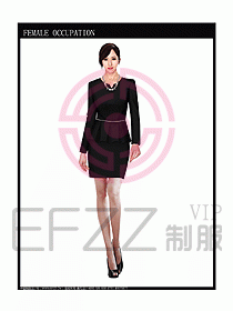 商城營業(yè)員服裝設(shè)計圖977