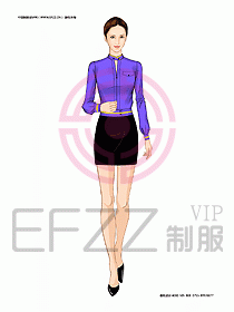 KTV男女服務(wù)員制服設(shè)計(jì)圖238