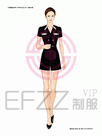 KTV男女服務(wù)員制服設(shè)計(jì)圖250