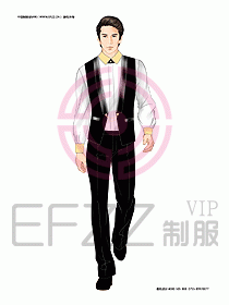 KTV男女服務員制服設計圖296
