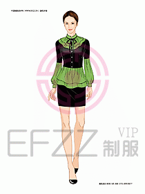 KTV男女服務員制服設計圖371