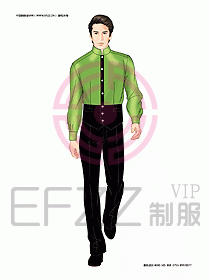 KTV男女服務員制服設(shè)計圖372