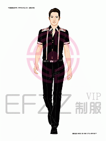 KTV男女服務員制服設計圖374