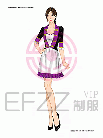 KTV男女服務員制服設計圖375