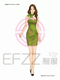 KTV男女服務(wù)員制服設(shè)計(jì)圖434