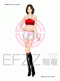 KTV男女服務員制服設計圖471