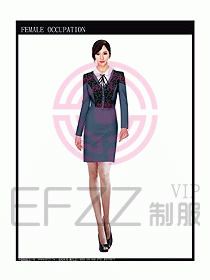 時(shí)尚職業(yè)女西服設(shè)計(jì)圖718