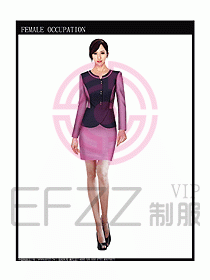 時尚職業(yè)女西服設(shè)計圖730