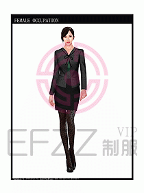時(shí)尚職業(yè)女西服設(shè)計(jì)圖778