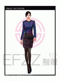 時尚職業(yè)女西服設計圖813