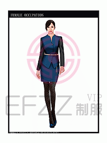 時(shí)尚職業(yè)女西服設(shè)計(jì)圖827