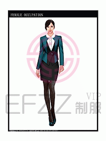 時(shí)尚職業(yè)女西服設(shè)計(jì)圖834