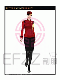 酒店門童制服設(shè)計圖735