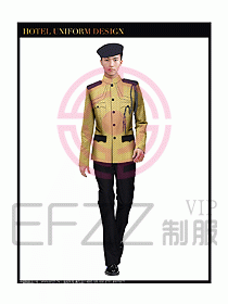 酒店門童制服設(shè)計(jì)圖751
