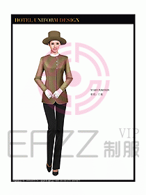 酒店門童制服設(shè)計圖755