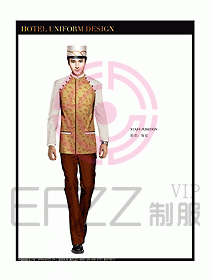 酒店行李生制服設(shè)計圖765