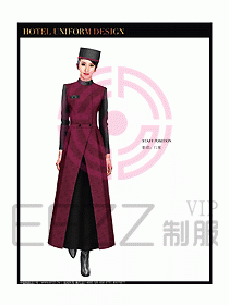 酒店行李生制服設計圖769