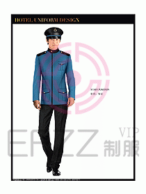 酒店行李生制服設計圖783