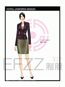 酒店大堂制服設(shè)計圖503