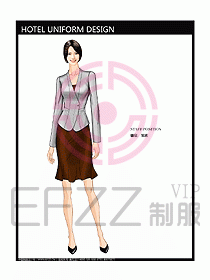 酒店大堂制服設(shè)計(jì)圖506