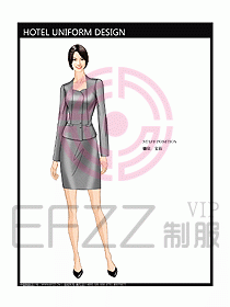 酒店大堂制服設(shè)計圖526