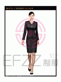 酒店大堂制服設(shè)計(jì)圖566