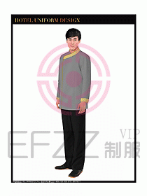 客房服務員制服設計圖346
