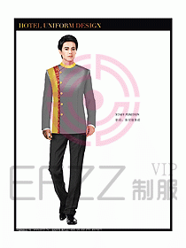 客房服務(wù)員制服設(shè)計(jì)圖378