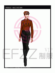 長袖保安服制服設計圖303