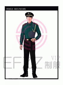 長(zhǎng)袖保安服制服設(shè)計(jì)圖322
