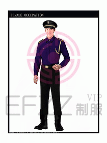 長袖保安服制服設計圖323