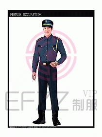 長(zhǎng)袖保安服制服設(shè)計(jì)圖330