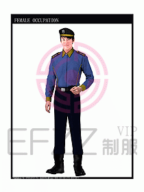 長袖保安服制服設計圖334