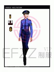 長袖保安服制服設計圖337