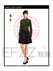 長袖保安服制服設計圖344