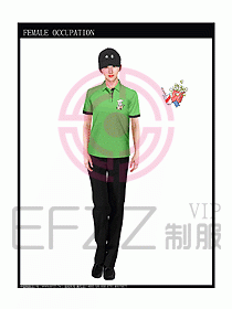 快餐服務(wù)生制服設(shè)計(jì)圖098