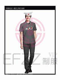 快餐服務(wù)生制服設(shè)計(jì)圖178