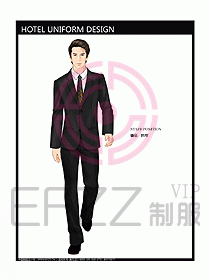 酒店經理服裝設計圖333
