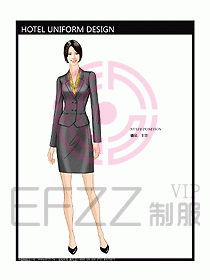 酒店經(jīng)理服裝設(shè)計(jì)圖345