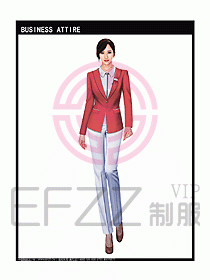 女秋冬職業(yè)裝設計圖900
