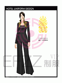桑拿會(huì)所服務(wù)員制服設(shè)計(jì)圖272