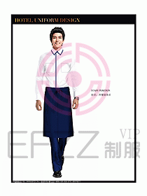 酒店西餐服務員制服設計圖843